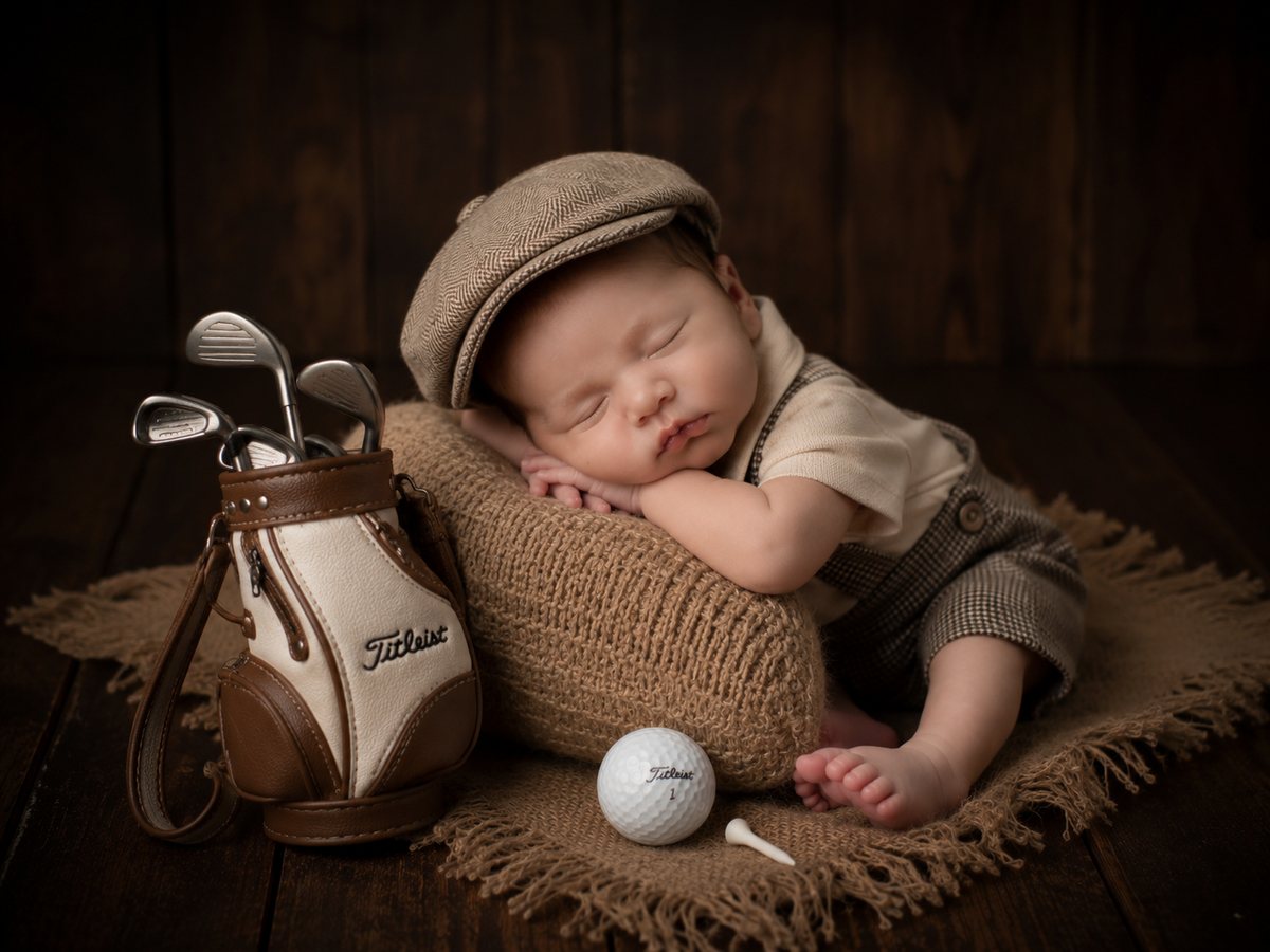 Creative newborn portrait sample 16