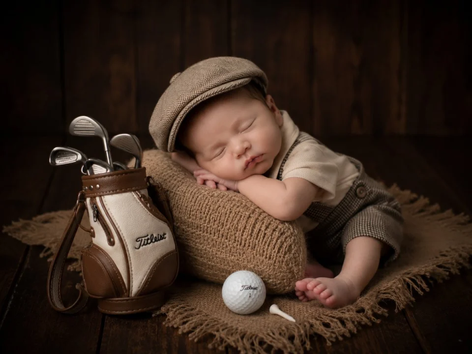 Creative newborn portrait sample 16