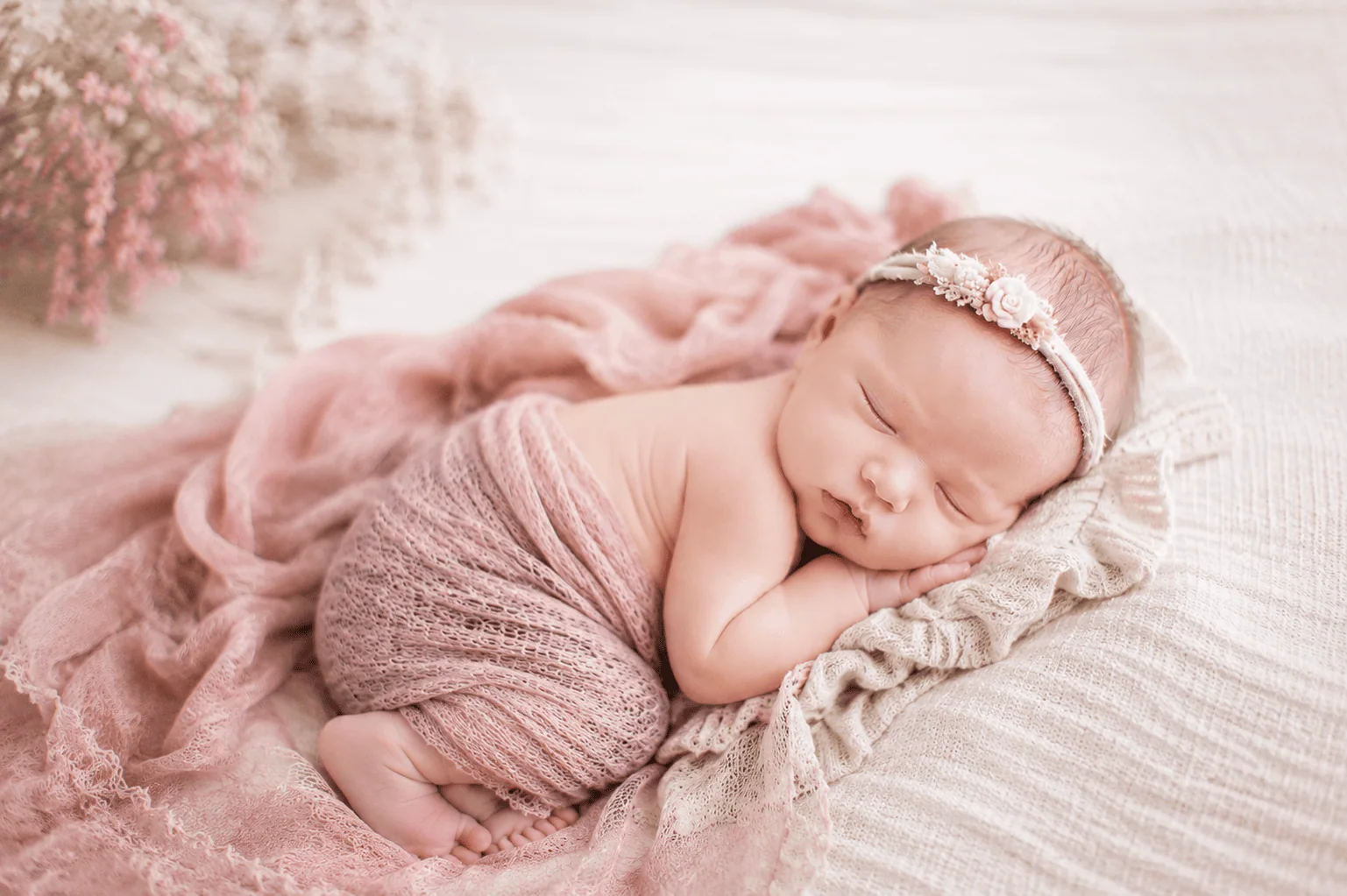 Newborn creative digital artwork